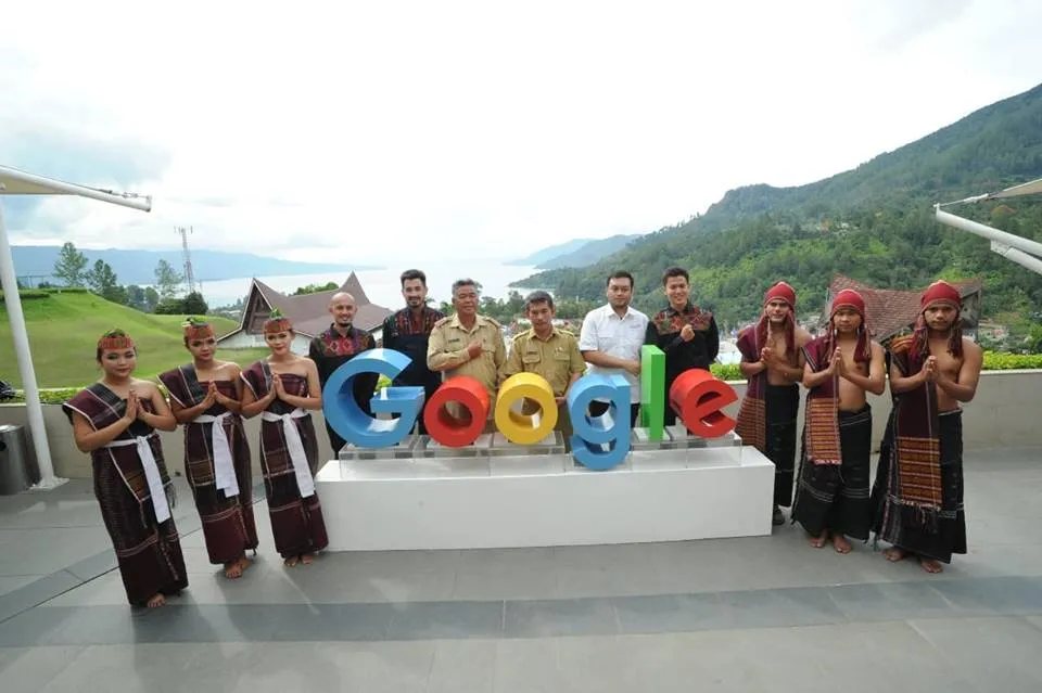 Google view Danau Toba